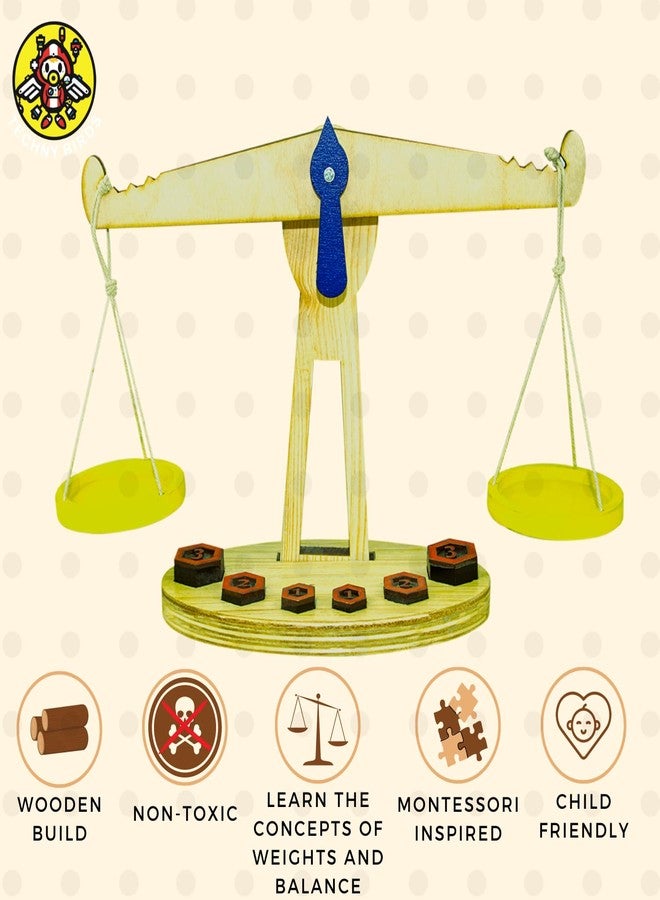 Techny Birds Technybirds Wooden Balance Toy And Birds Toy Book Combo | Educational Toys For Kids | Montessori Learning | Balance And Bird Recognition | Fine Motor Skills Development - Image 3